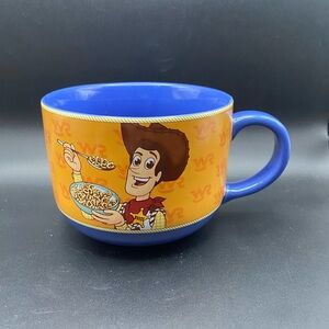 Disney Parks Toy Story Sheriff Woody Woody’s Roundup Cowboy Crunchies Cereal Mug